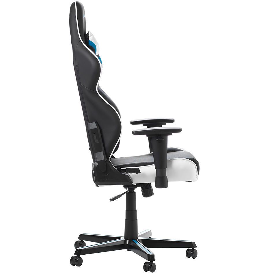 Крісло DXRACER RACING OH/RW288/NBW black/blue/white Матеріал корпусу метал