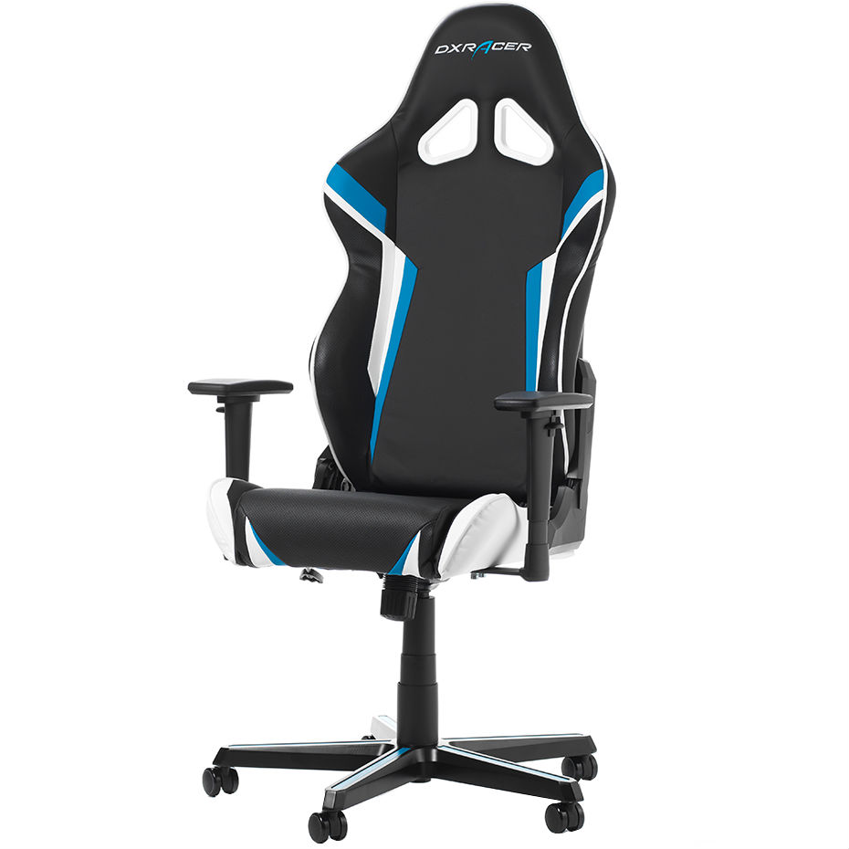 Зовнішній вигляд Крісло DXRACER RACING OH/RW288/NBW black/blue/white