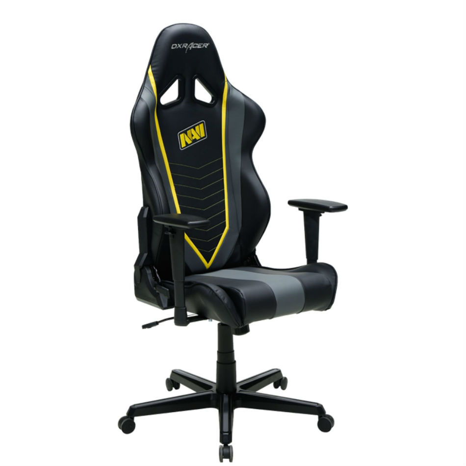 Кресло DXRACER RACING OH/RZ60/NGY NAVI 2018 Black/Yellow Тип для геймера