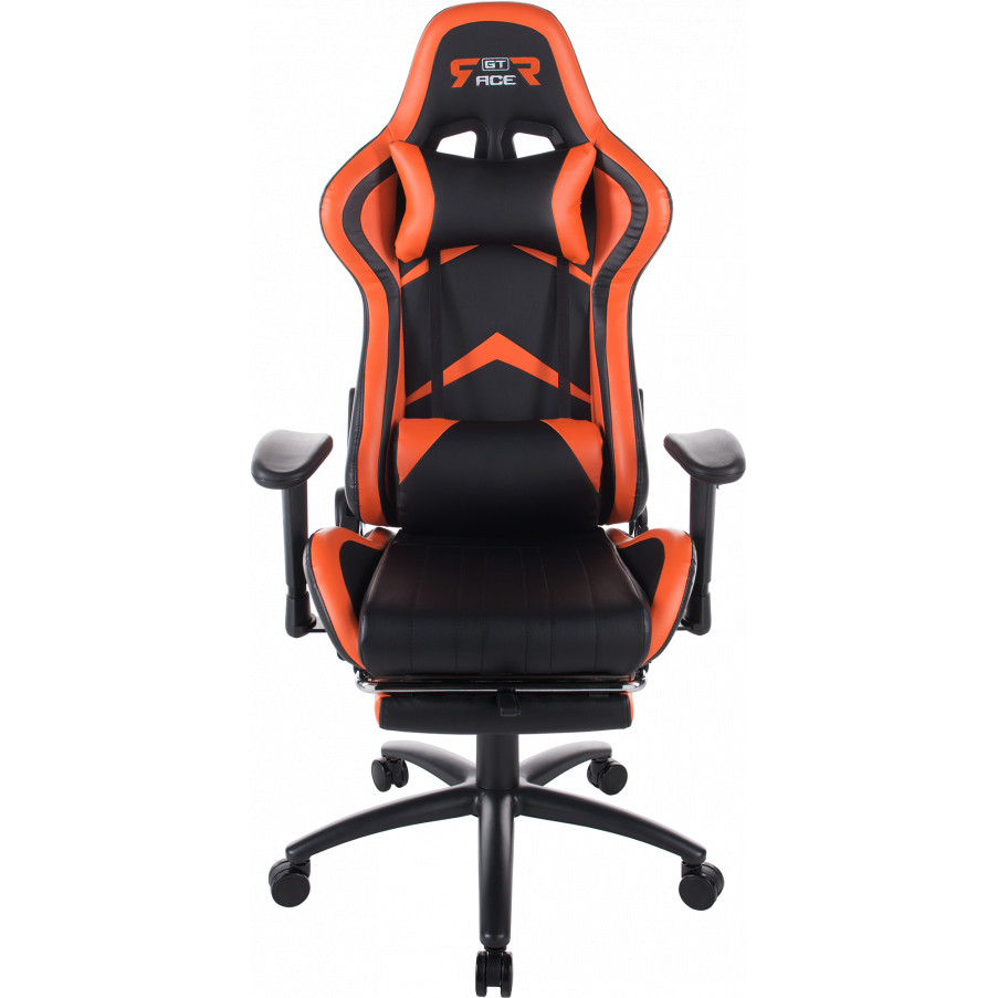 

Кресло GT RACER X-2534-F Black/Orange, X-2534-F Black/Orange