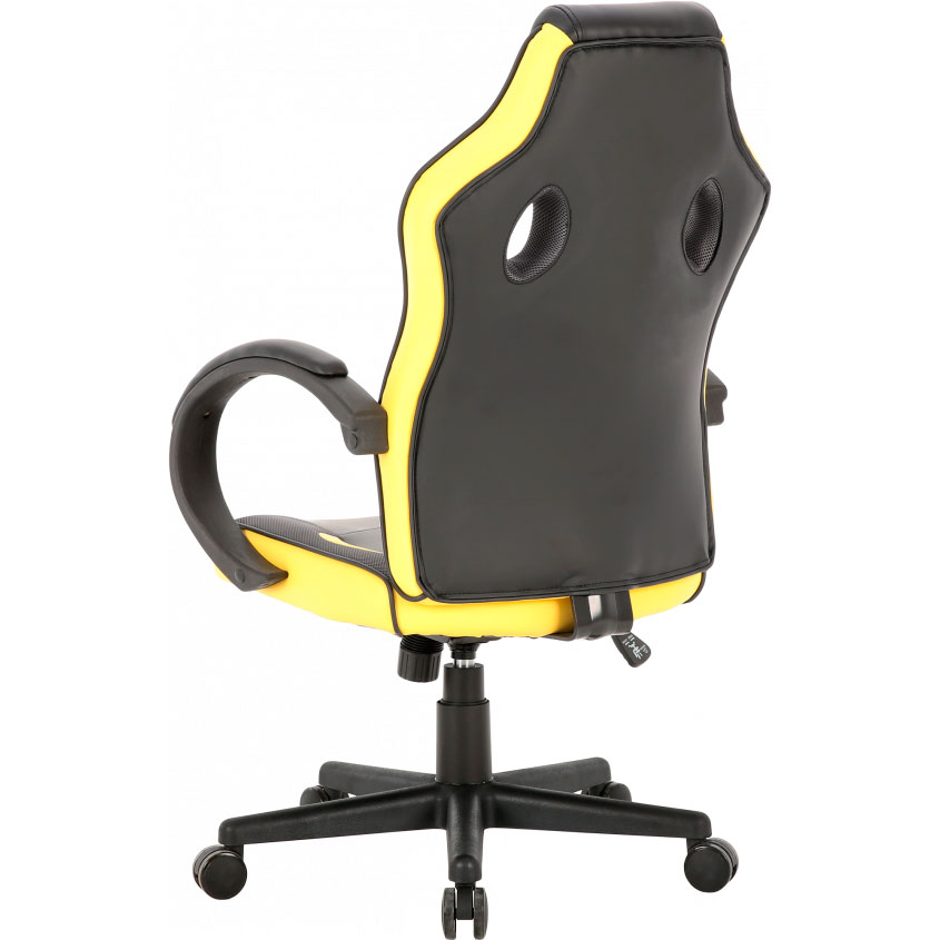 Крісло GT RACER X-2752 Black/Yellow Матеріал корпусу метал