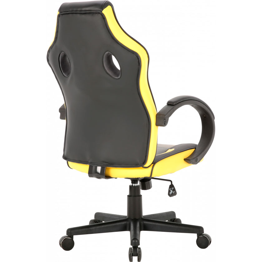 Зовнішній вигляд Крісло GT RACER X-2752 Black/Yellow