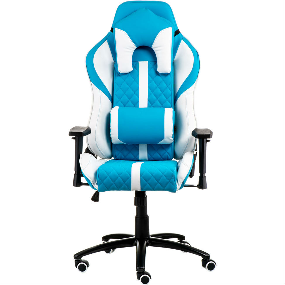 Крісло SPECIAL4YOU Extreme Race light blue/white (E6064)