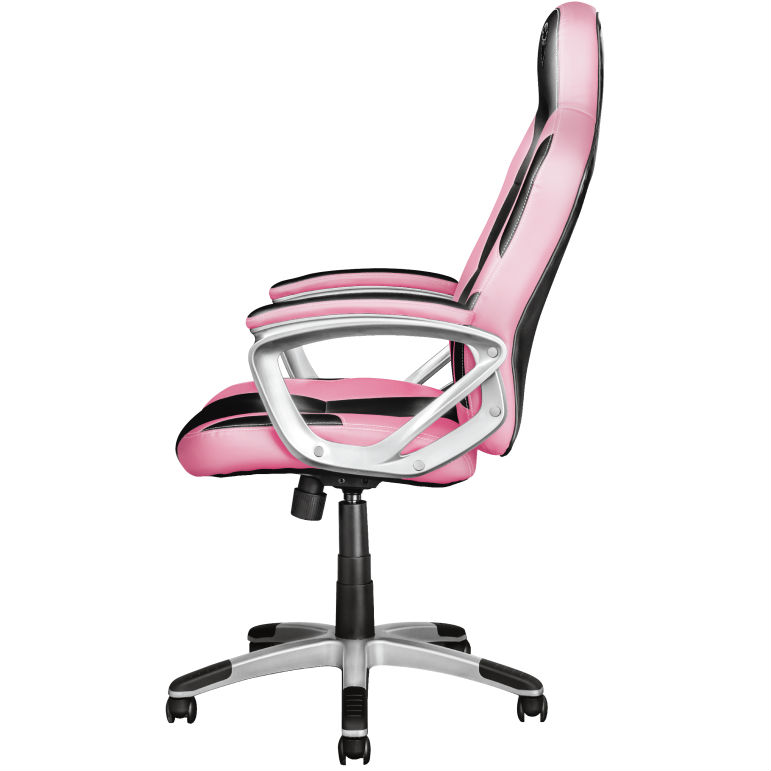 Кресло Trust GXT 705P Ryon Gaming chair Pink (23206) Материал корпуса дерево