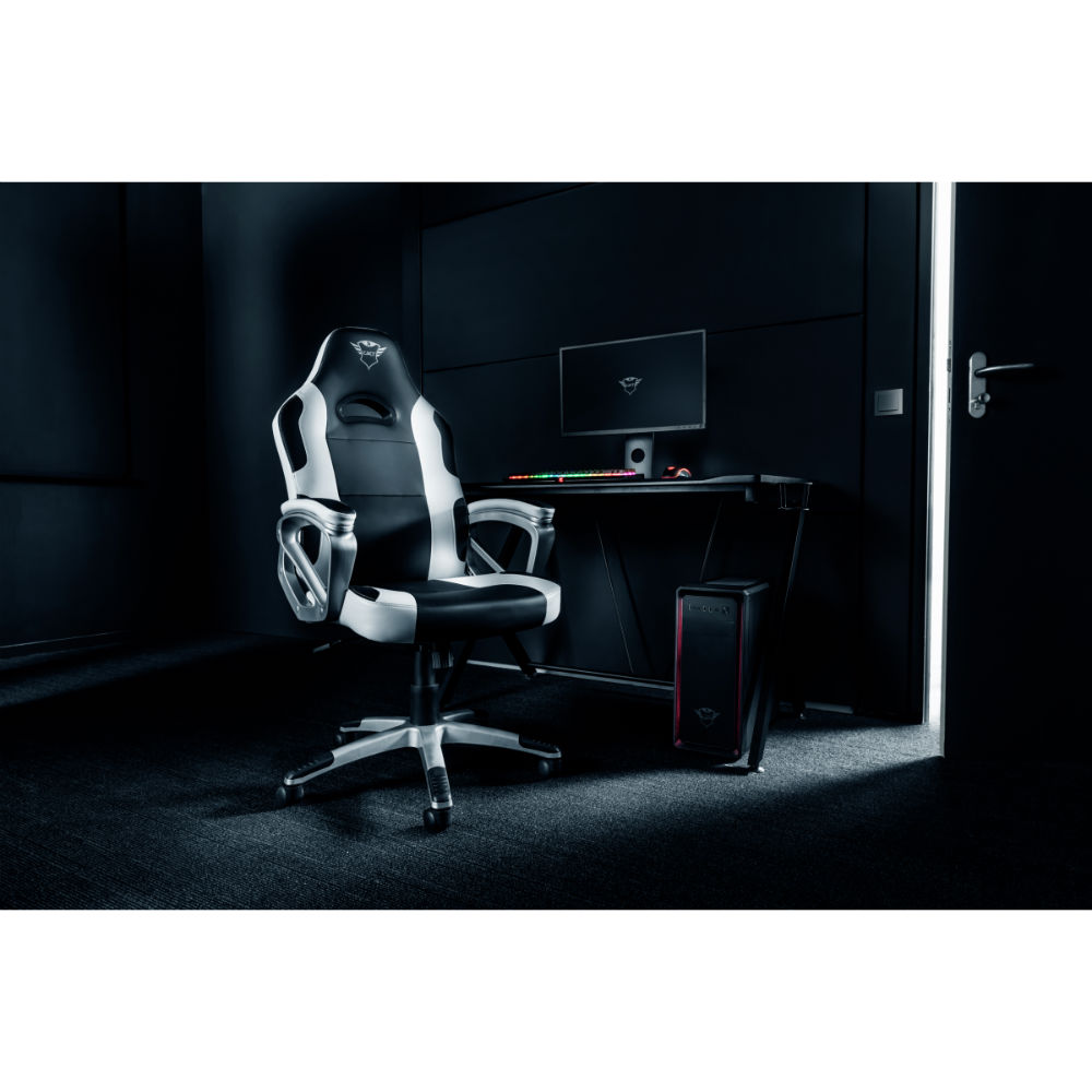 Фото Кресло Trust GXT 705W Ryon Gaming chair White (23205)