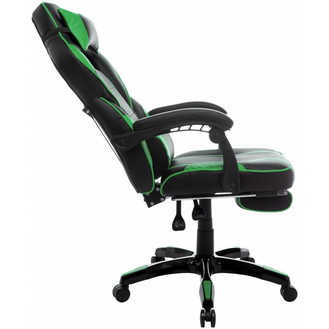 Крісло GT RACER X-2749-1 Black / Green Вторинний колір зелений