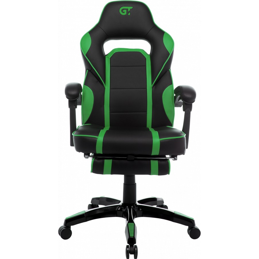 Крісло GT RACER X-2749-1 Black / Green Тип для геймера