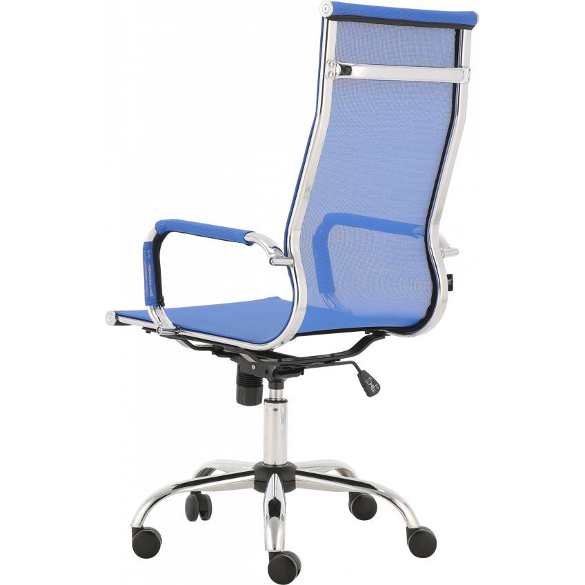 Кресло GT RACER X-2816B Mesh Blue Материал корпуса металл