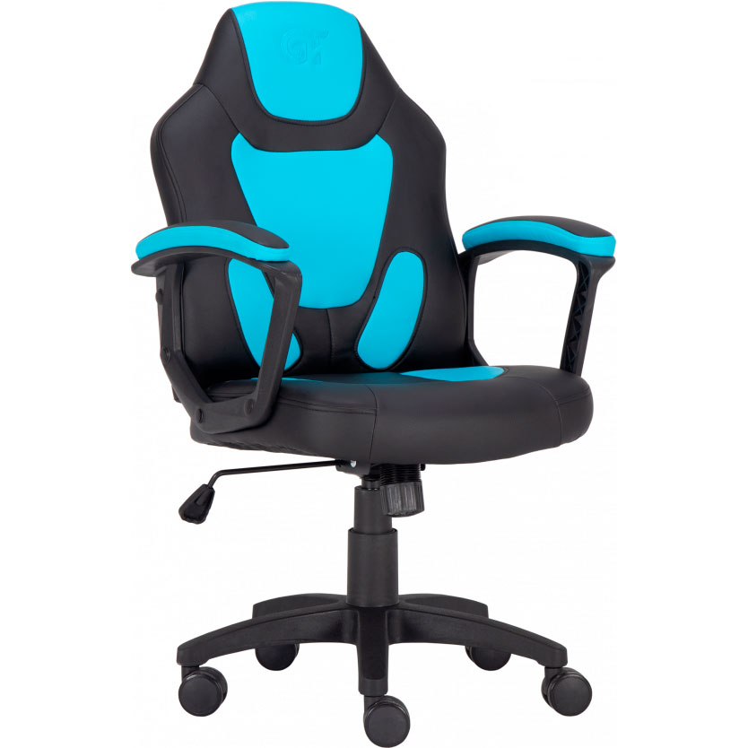 Крісло GT RACER X-1414 Kids Black/Light Blue Тип для керівника