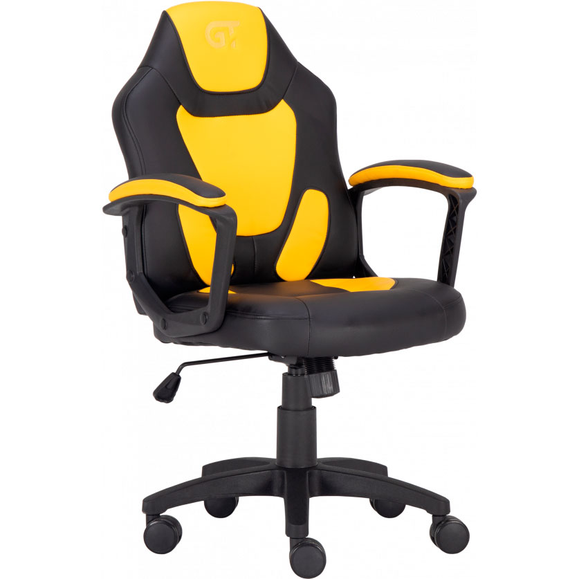 Крісло GT RACER X-1414 Kids Black/Yellow Тип для керівника