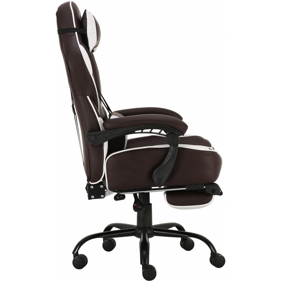 Крісло GT RACER X-2748 Dark Brown/White Матеріал корпусу метал