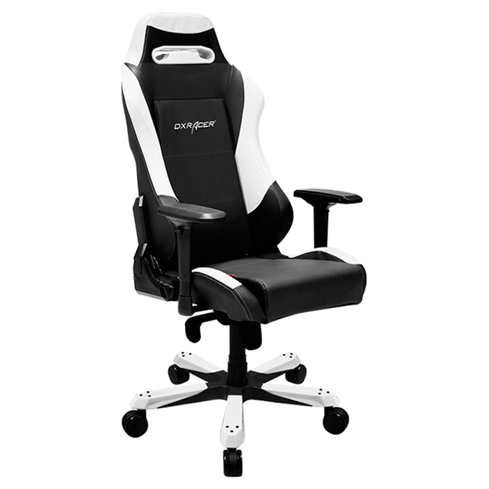 Крісло DXRACER IRON OH/IS11/NW Black/White Тип для геймера