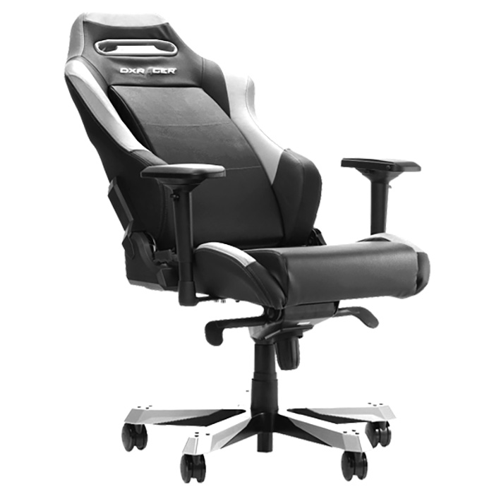 Крісло DXRACER IRON OH/IS11/NW Black/White Матеріал корпусу метал