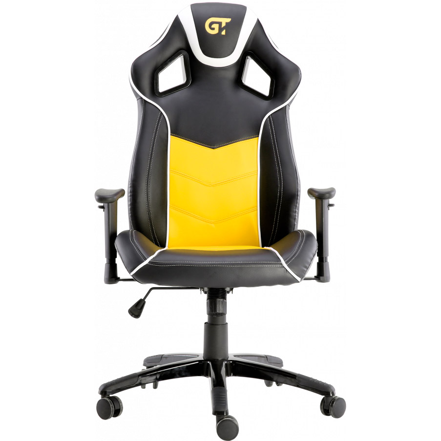 

Кресло GT RACER X-2560 Black/White/Yellow, X-2560 Black/White/Yellow