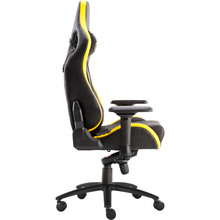 Кресло GT RACER X-0718 Black/Yellow