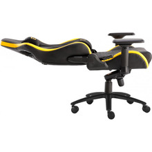 Кресло GT RACER X-0718 Black/Yellow