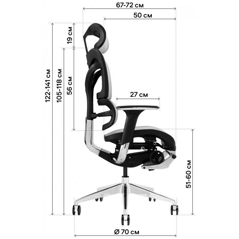 Изображение Кресло GT RACER X-702L Black