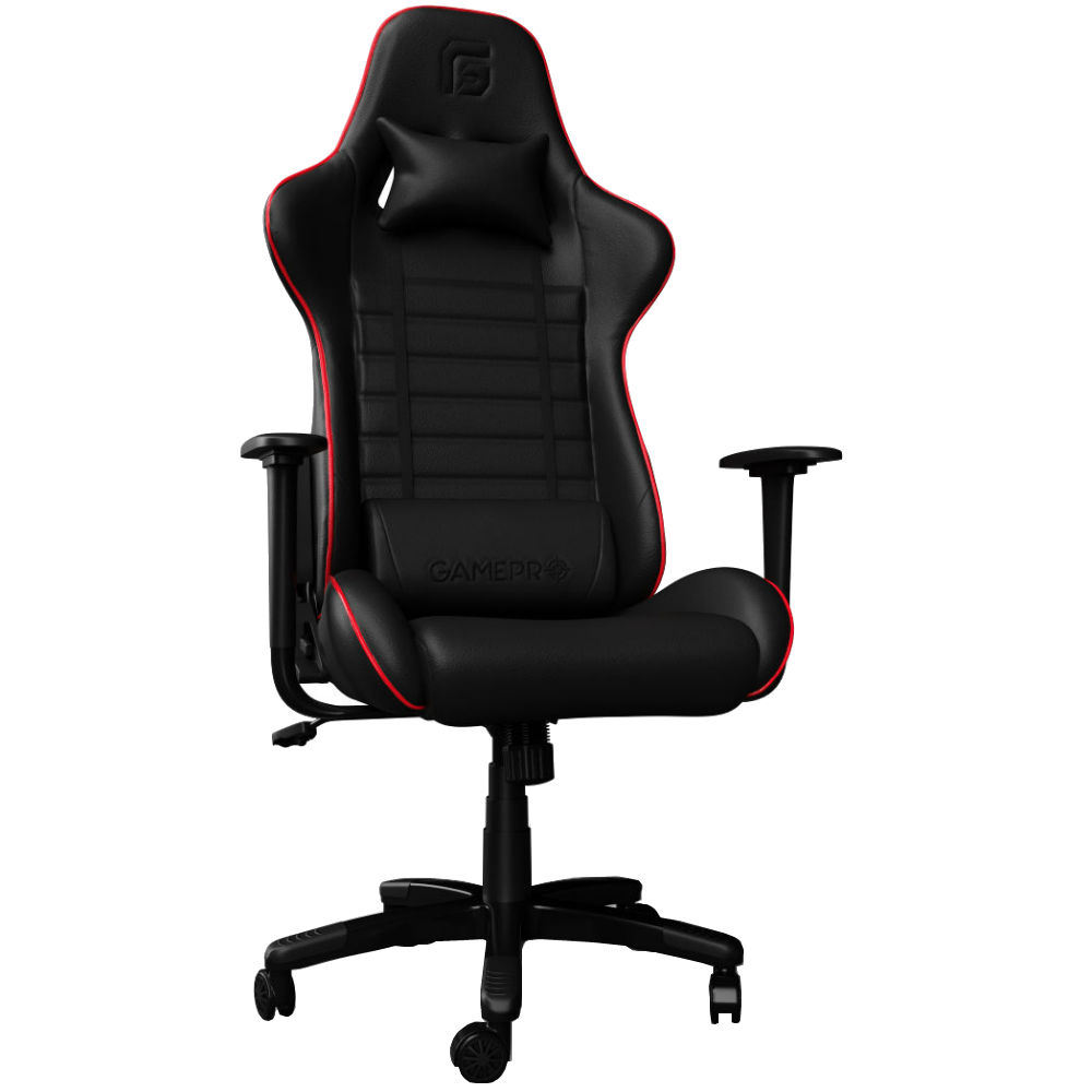 Кресло GamePro Rush (GC-575-Black-Red) Материал обивки кожзаменитель