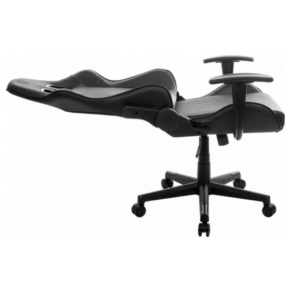 Кресло GT RACER X-2317 Black/Carbon Black Основание кресла крестовина с роликами