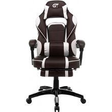 Крісло GT RACER X-2749-1 Dark Brown/White