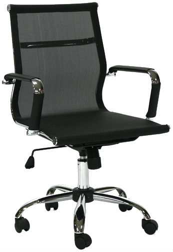 Офисное кресло OFFICE4YOU ULTRA (27760) Black/chrome