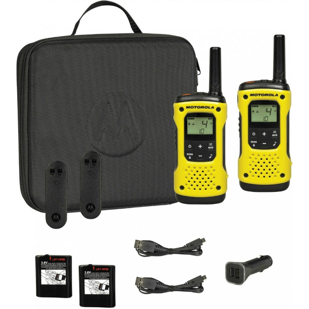 Рація MOTOROLA TLKR T92 Н2О Yellow Радіус дії 10