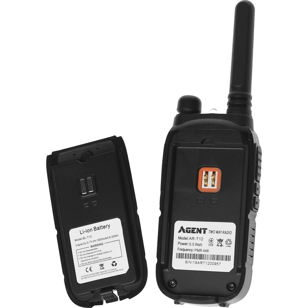 В Фокстрот Рация AGENT AR-T12 BLACK