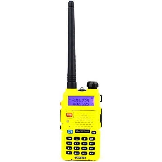 

Рация BAOFENG UV-5R YELLOW, UV-5R YELLOW