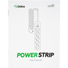 Мережевий фільтр GELIUS Pro G-Power 4 розетки + 4xUSB 2м 10А White (GP-PS-001)