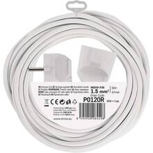 Удлинитель EMOS 1 розетка 10м 16А 3x1,5мм2 White (P0120R)