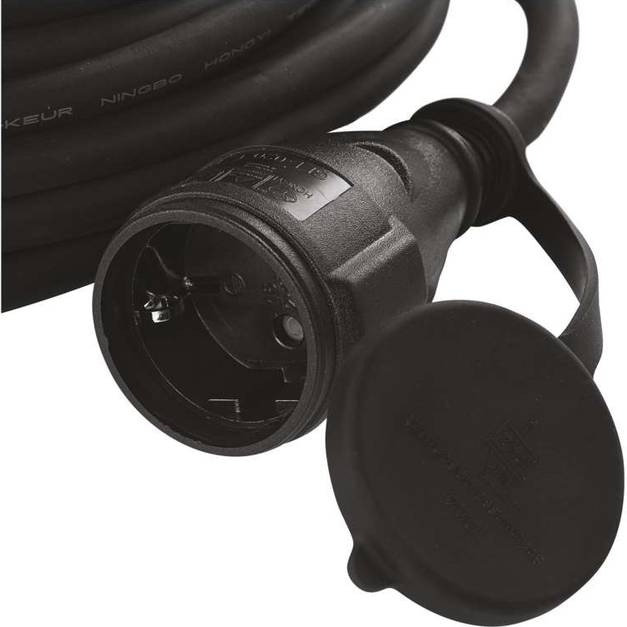 Удлинитель EMOS 1 розетка 20м 16А 3х1,5мм2 Black (P01820) Максимальная сила тока 16