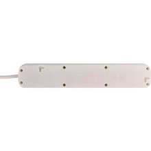 Сетевой фильтр COLORWAY 4 розетки 2м 10А 3х1.0мм2 White (CW-PSEA42W)