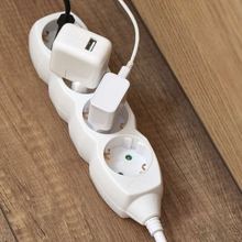 Подовжувач EMOS 4 розетки 5м 16А 3x1.5мм2 White (P0425R)