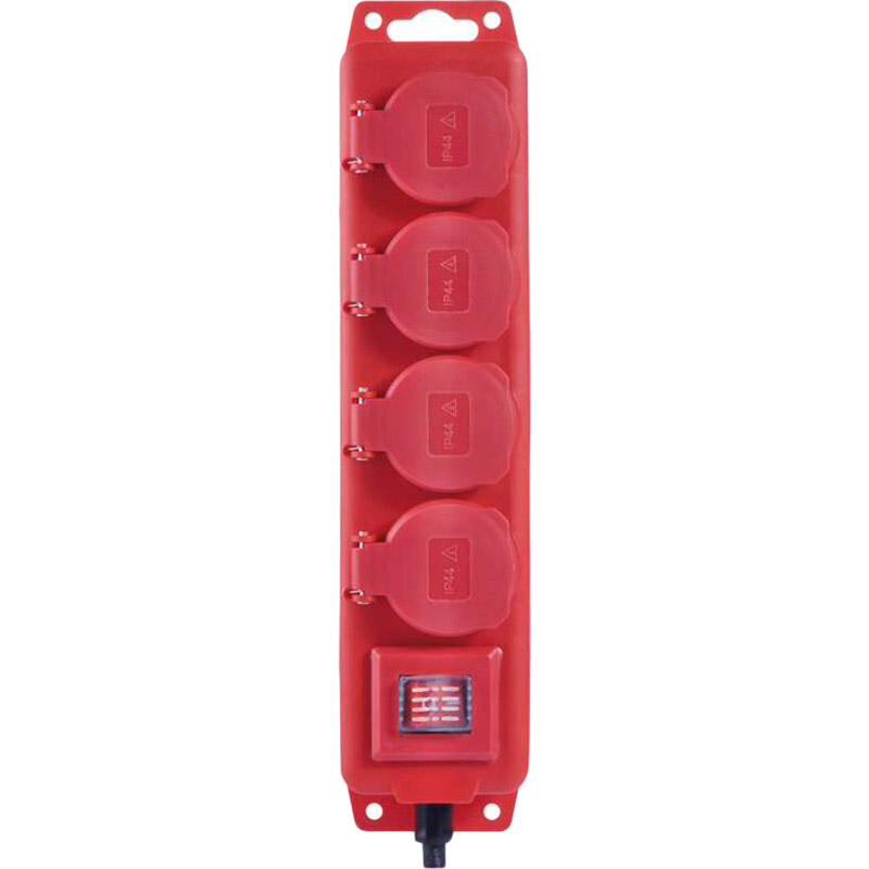 Удлинитель EMOS 4 розетки 3м 16A 3x1.5мм2 Red (P14231) Тип удлинитель