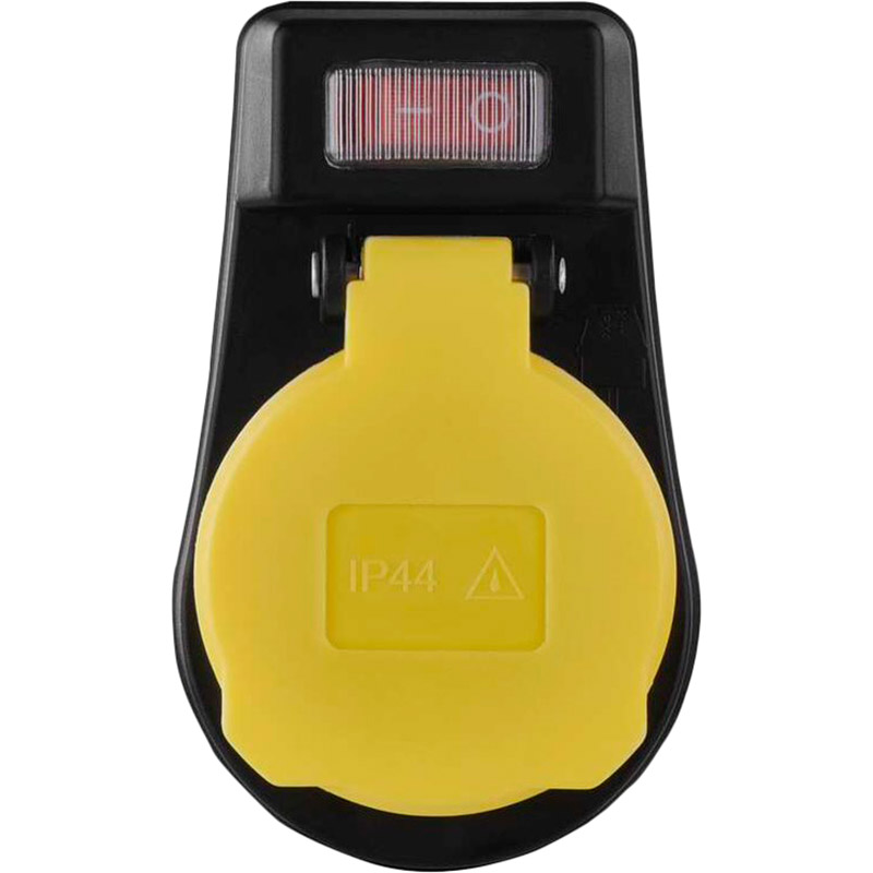 Переходник EMOS 1 розетка 16А Black (P00292) Переходник EMOS 1 розетка 16А Black (P00292)