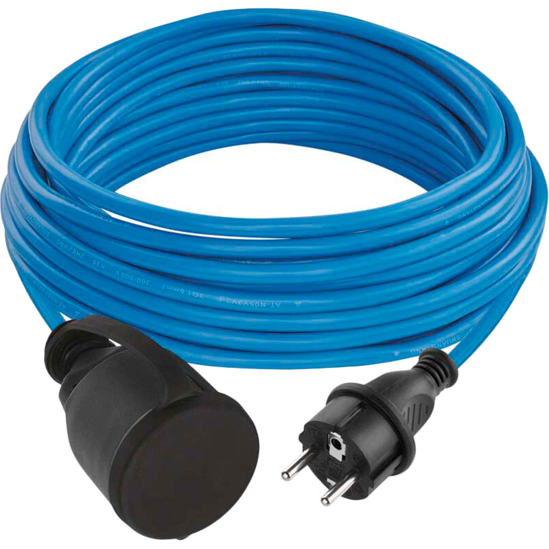 Удлинитель Emos P01510W 1 розетка 10м 16А 1.5мм2 Blue (P01510W)