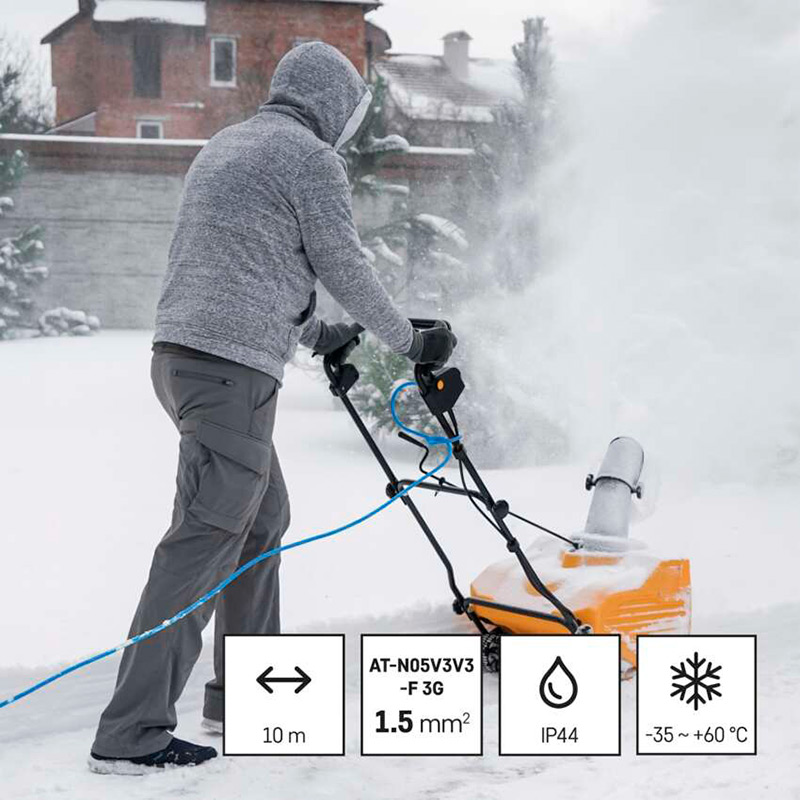 Покупка Удлинитель Emos P01510W 1 розетка 10м 16А 1.5мм2 Blue (P01510W)