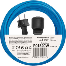 Подовжувач Emos P01520W 1 розетка 20м 16А 1.5мм2 Blue (P01520W)