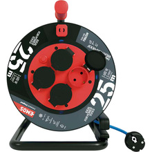 Удлинитель Emos P08625W 4 розетки 25м 16А 1.5мм2 Blue (P08625W)