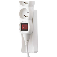 Держатель удлинителя EMOS White (P0003C)