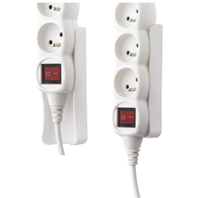 Держатель удлинителя EMOS White (P0003C)