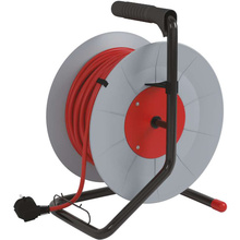Подовжувач EMOS 4 розетки 40м 16А 3x1, 5мм2 Red (P09240)