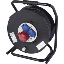 Подовжувач EMOS 3 розетки 33м 16А 5x2.5мм2 Black (P19733)