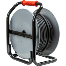 Подовжувач POWERPLANT 4 розетки 40м 16А 3x2.5мм2 Black (JY-20022/40)