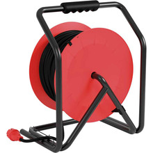 Удлинитель EMOS 4 розетки 50м 16A 3x2.5мм2 Red (P19221)