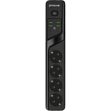 Мережевий фільтр PROOVE Power Socket P-04 4 розетки + 4 USB + 2 Type-C 2м 10A Black (39684black)