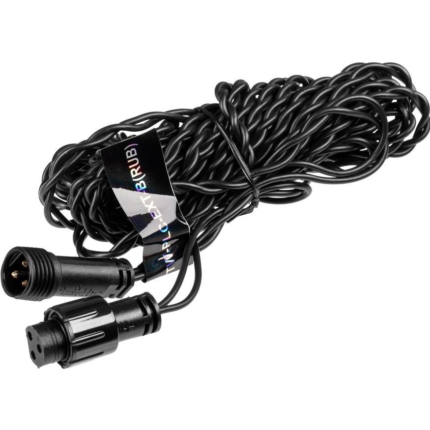 Подовжувач кабелю TWINKLY Pro AWG22 PVC Rubber 5 м Black (TW-PLC-EXT-BR) Тип подовжувач