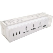 Мережевий фільтр VOLTRONIC ТВ-Т13 3 розетки 2 м 10 A 3х0,75 мм2 White (ТВ-Т13-White)