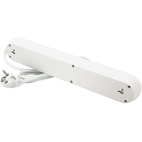 Сетевой фильтр VOLTRONIC F05U, 5 розеток + 3 USB 1.5м 10А 3x0,75мм² White (F05U-White) Тип сетевой фильтр