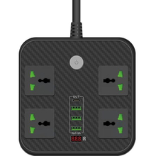 Сетевой фильтр VOLTRONIC ТВ-Т90 4 розетки 2м 3х0.75мм2 Black (ТВ-Т90-Black)